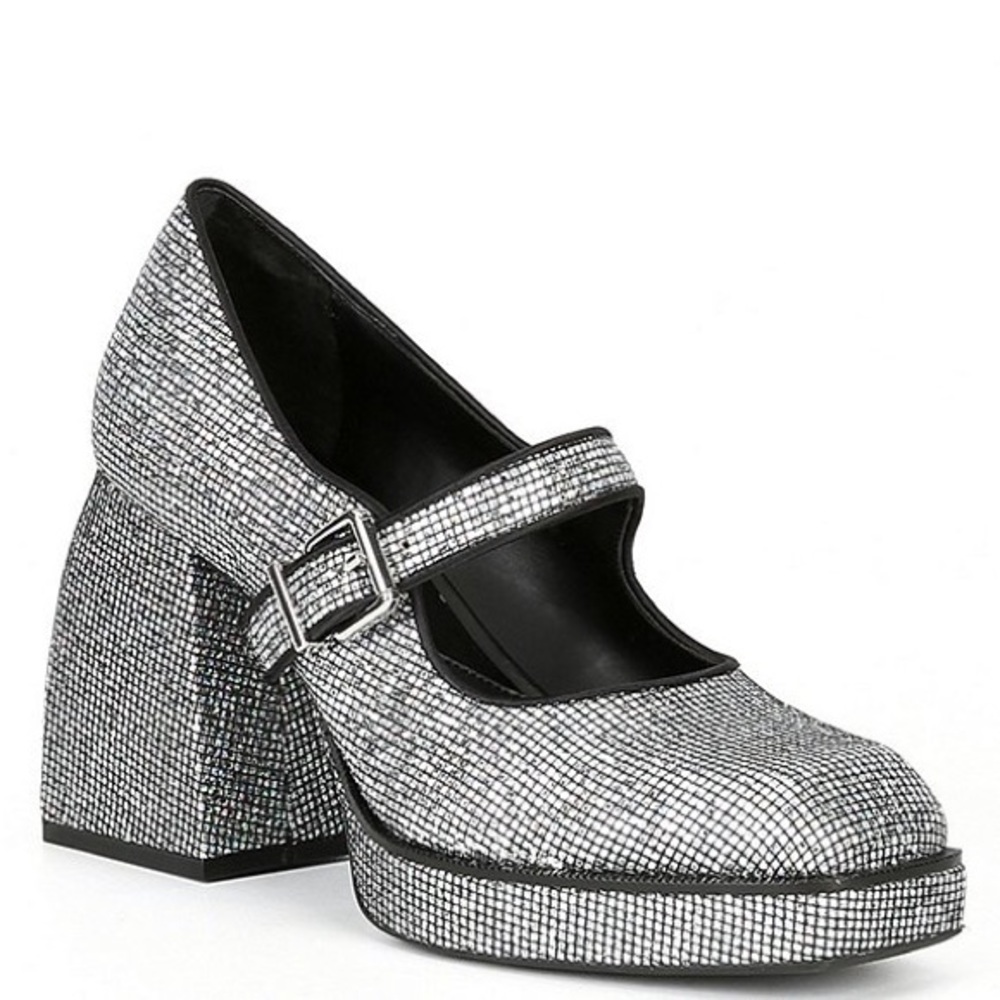 Giani Bini Shiny Mary Jane Platform Pumps
